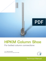 Peikko HPKM Column Shoe Technical Manual