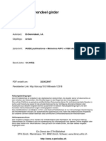 Statics of Vierendeel Girder