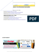 (1999) J. D. Jackson, Am. J. Phys. 67, 107 A Curious and Useful Theorem in Two-Dimensional Electrostatics