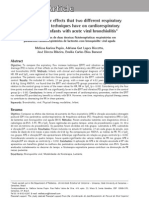 Comparison of The Effects That Two Different Respiratory Physical Therapy Techniques Have On Cardiorespiratory Parameters in Infants With Acute Viral Bronchiolitis