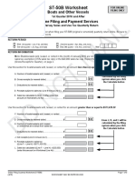 Do No T Mail: ST-50B Worksheet