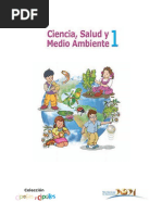 Ciencia Salud Y Medio Ambiente 1 - Libro de Texto - Coleccion Cipotas Y Cipotes