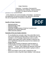 Grade 11 Green Chemistry