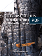 Incendios Forestales-Manual para Formadores y Medios de Comunicación