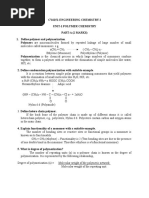 Polymer Chemistry