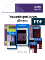 The Custom Designer Ecosystem at Synopsys: October 2009