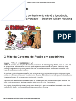 O Mito Da Caverna de Platão em Quadrinhos - Livre Pensamento