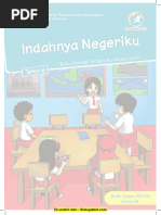 Buku Pegangan Siswa SD Kelas 4 Tema 6 Indahnya Negeriku Revisi