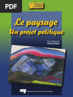 Mario Bedard, Collectif-Le Paysage - Un Projet Politique (2009)