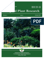 Volume 4, Issue 1 (2017) Tropical Plant Research