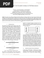 A Review On Codec's For Crosstalk Avoidance in VLSI Interconnects