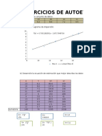 Ejercicio de Autoevaluación Regresión