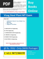 Books For Vizag Steel Plant Management Trainee Exam PDF