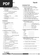 End of Term 1 Standard B