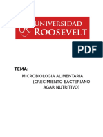 Microbiologia Alimentaria