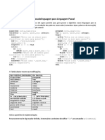 3.4 - de Pseudolinguagem para Pascal - Resumo