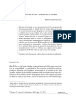 Weber y La Democracia-Vásquez