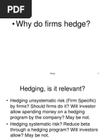 Why Do Firms Hedge?: Vinay 1