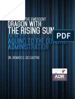 Balancing The Emergent Dragon With The Rising Sun - From The Aquino To The Duterte Administration