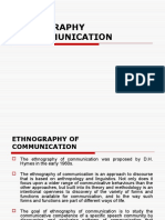 7 Ehnography of Communication