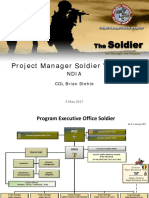 Project Manager Soldier Weapons May 2017 (COL Stehle)