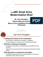 USMC Small Arms Modernization Brief May 2017 (MR Chris Woodburn) PDF