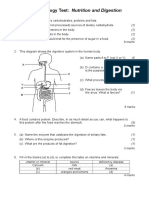 CSEC Biology - Digestion Test