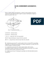 Sisteme de Coordonate Geografice Elipsoidice