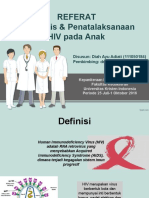 Diagnosis Dan Penatalaksanaan HIV Pada Anak