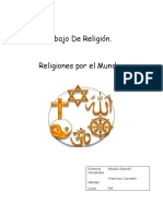 Trabajo de Religión