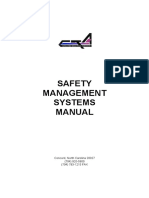 Safety Management Systems Manual: 9000 Aviation Boulevard Concord, North Carolina 28027 (704) 920-5900 (704) 793-1215 FAX