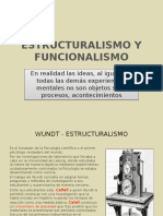 Estructuralismo y Funcionalismo