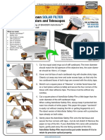 AstroSolar - How To Make Your Own Solar Filter