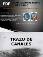 Diapositivas de Trazo de Canales