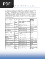 The Case For The National Identification System in The Context of The 9/11 Attacks