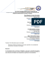 El Estudio de Casos Como Estrategia Didáctica