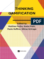 Mathias Fuchs. Rethinking Gamification