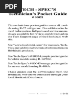 HOSHIZAKI KM1200 SWE All Models PDF