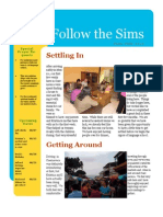 Sims June-July 2010 Newsletter