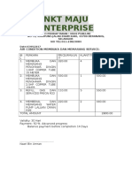 NKT MAJU ENTERPRISE Surat Permohonan