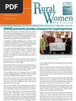 June 2008 Rural Women Magazine, New Zealand