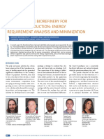 HEMICELLULOSE BIOREFINERY FOR FURFURAL PRODUCTION ENERGY REQUIREMENT ANALYSIS AND MINIMIZATION Destilacion Azeot Furfural PDF