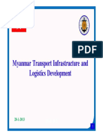 Myanmar Transport Infrastructure and Logistics Development