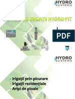 Prezentare Hydro Sistem - Sistem de Irigatii