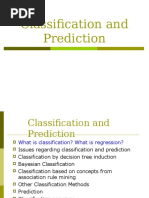 Classification and Prediction