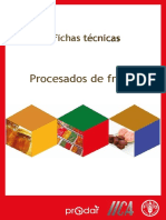 Ficha Tecnica de Procesado de Frutas