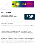 49th Octave - Spectro-Chrome Metry