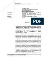 Ação de Improbidade Administrativa e Nepostismo - Agnelo Queiroz