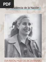 Muestra Eva Perón, Mujer Del Bicentenario