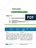 Modul XII Rek Hidrologi